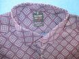 NEU * 70er Jahre Style * Business * Anlass * Freizeit * Ornamente * Langarm * Hemd "OLYMP" LEVEL 5 FIVE * body fit * Gr. 39- 40/ S- M * aubergine * flieder * lila * purple * in 88499