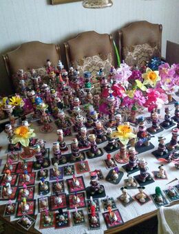 Selbstgebastelte Figuren aus allerlei Materialien. Lustige Deko - Recklinghausen