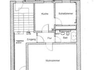 2-Raum-EG Wohnung ab sofort mit Balkon zu vermieten - Arnstadt