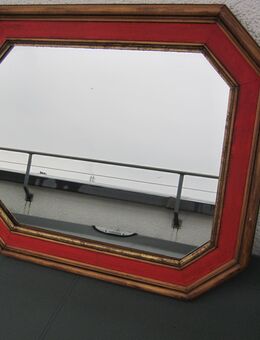 Schlichter Wandspiegel, aus Massiv-Holz, Vintage - Horgen