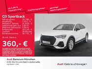 Audi Q3, Sportback 45 TFSI e S line, Jahr 2022 - München