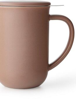 Viva Tasse Balance, Edelstahl, Porzellan, Porzellan, mit Teesieb und Deckel, 500 ml