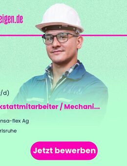 Werkstattmitarbeiter / Mechaniker (m/w/d) für den technischen Service im Innendienst - Karlsruhe