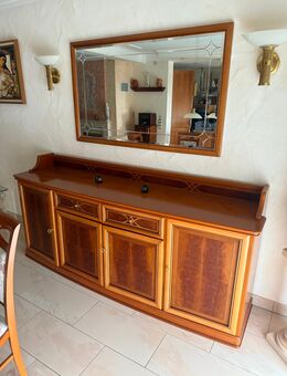 Sideboard mit Spiegel Kirschbaum Holz - Seligenstadt