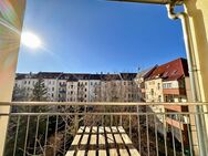 Optimal geschnittene 3-Zimmer-Wohnung mit sonnigem Balkon - Leipzig