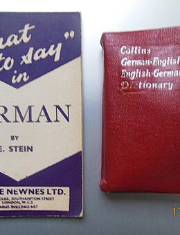 3 Very old dictionaries - München Maxvorstadt