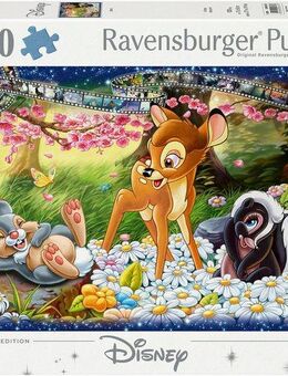 Ravensburger Puzzle Collector's Edition - Disney Classics, Bambi, 1000 Puzzleteile, Made in Germany