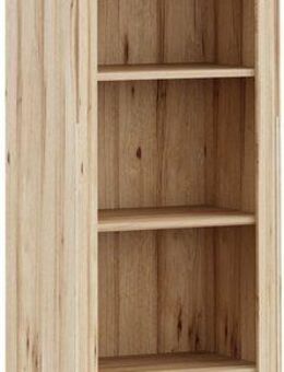 FORTE Wandregal Vankka Regal, Regal, Holzfüße, 5 offene Fächer, Einlegeböden variabel einsetzbar