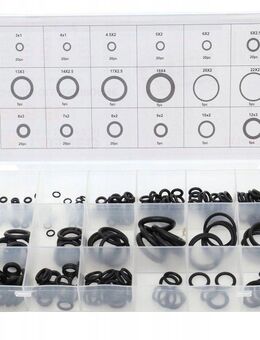 O-Ring-Dichtungen – Gummibänder – 225 Stück ölbeständig - Wuppertal