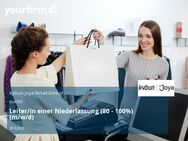 Leiter/in einer Niederlassung (80 - 100%) (m/w/d) - Ulm