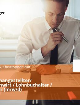 Steuerfachangestellter/ Steuerfachwirt / Lohnbuchalter / Buchhalter (m/w/d) - Füssen