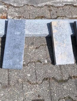 Kantenstein 100cm lang Bordstein Randstein Palisade Leistenstein grau - Essen