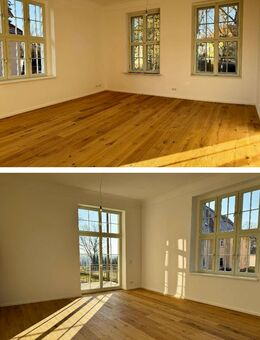 WOHN T RAUM - Exklusive 4-Zimmer-Wohnung mit Balkon und Gartenanteil im Offizierskasino Jüterbog - Jüterbog