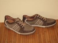 Sneaker Halbschuhe WALDLÄUFER Gr. 42 Leder braun wie NEU - Jork