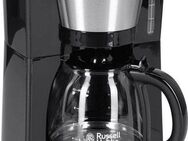 RUSSELL HOBBS Filterkaffeemaschine Adventure 24010-56, 1,25l Kaffeekanne, Papierfilter 1x4, mit Glaskanne, 1100 Watt, Edelstahl gebürstet