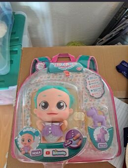 Neue Spielzeug puppe original verpackt spricht und bewegt den Mund - Essen