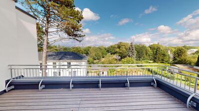 Schöne Dachterrasse, Garten, Kfw40... - modernster Neubau zu verkaufen am Stadtpark in Chemnitz!