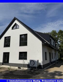 Fertigstellung im Oktober 2025 - Attraktive Doppelhaushälfte mit 5 Zimmern - Werneuchen