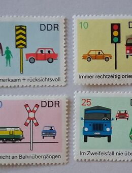 DDR 1969 Verkehrssicherheit Satz komplett postfrisch - Görlitz