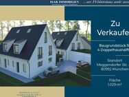 Wohnbaugrundstück mit rechtskräftiger Baugenehmigung für 4 Doppelhaushälften!!! - München