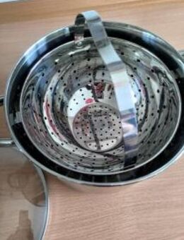 BEYOND Edelstahl Nudeltopf 24 cm mit Deckel - Meuselwitz