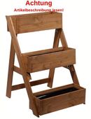 Dobar Dreistufige Pflanztreppe Blumenbeet 3 Pflanzkästen #DH49 in 75217