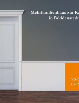 Für Investoren! Voll vermietetes Mehrfamilienhaus mit 6 Wohneinheiten und 11 Garagen. - Büddenstedt