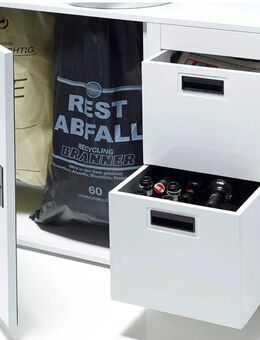 Reintechnik „LEO“ Recyclingstation Metall – 2×80 L + Glasfach - Bad Orb