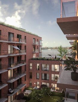 Wohnen am Wasser 3-Zimmer-Neubauwohung mit Terrasse an der Hörn - Kiel