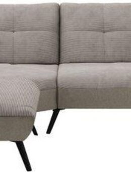 Places of Style Ecksofa Mikado L-Form, inkl. Sitztiefenverstellung und Armteilverstellung