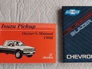 Fahrzeug-Kataloge von Isuzu Pickup und Chevrolet Blazer + Betriebsanleitung - Simbach (Inn) Zentrum