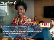Human Resources Business Partner (m/w/d) Corporate Functions - Weißenhorn