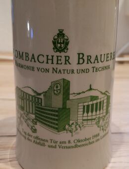 Motiv-Bierkrug der Krombacher Brauerei von 1988 - Frankfurt (Main) Sachsenhausen-Süd
