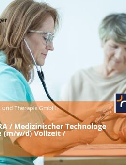 MTR / MTRA / Medizinischer Technologe Radiologie (m/w/d) Vollzeit / Teilzeit - Stuttgart