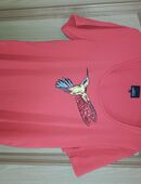 rotes T-Shirt mit Applikation der Marke Lerros in 54523