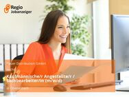 Kaufmännische/r Angestellte/r / Sachbearbeiter/in (m/w/d) - Oberasbach