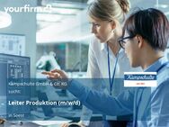 Leiter Produktion (m/w/d) - Soest