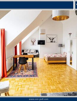 Renovierte und voll ausgestattete 1-Zimmer-Dachgeschoss-Wohnung in VS-Villingen - zentral und modern - Villingen-Schwenningen