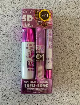 Mascara und Eyeliner Schwarz 2 in 1 - Schaafheim