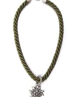 Allgäu Rebell Collier Marlene, mit Edelweißanhänger