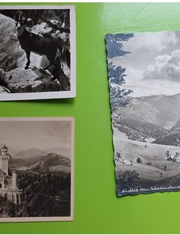 Postkarten Schauinsland Feldberg u. Schloß Neuschwanstein u. Gamskogel - Ravensburg