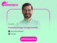 Produktmanager Energievertrieb (m/w/d) - Balingen