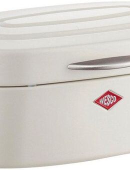 WESCO Brotkasten Single Elly, Stahlblech, (1-tlg), dicht schließender Deckel / Lüftungslöcher / Griff