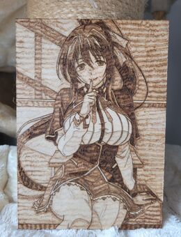 Highschool DxD: Akeno Himejima Brandmalerei A5 - Bietigheim-Bissingen