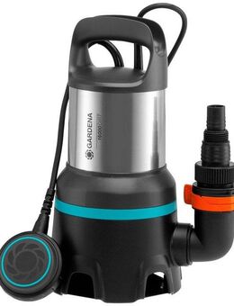 GARDENA Schmutzwasserpumpe Tauchpumpe 16000, 9042-20, 16000 l/h max. Fördermenge