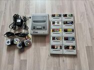 Nintendo SNES mit 10 Spielen - Gießen