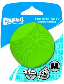 Chuckit! Erratic Ball - Größe M: 1 Stück, Ø ca. 6 cm