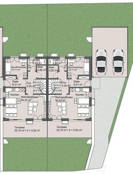 Vermietung einer Doppelhaushälfte in Töging - Töging (Inn)