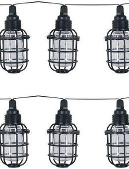 Luxform Lichterkette Solar-Lichterkette Corsica Partybeleuchtung 10xLED, Aus Kunststoff gefertigt