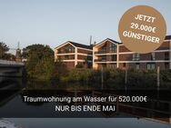 Etagenwohnung im 6-Parteien-Haus mit großer Loggia in Norden - direkt am Norder Tief - zu verkaufen! - Norden